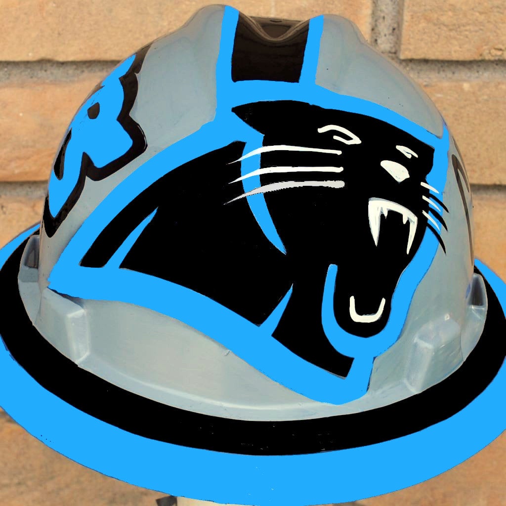 Carolina Panthers hard hat