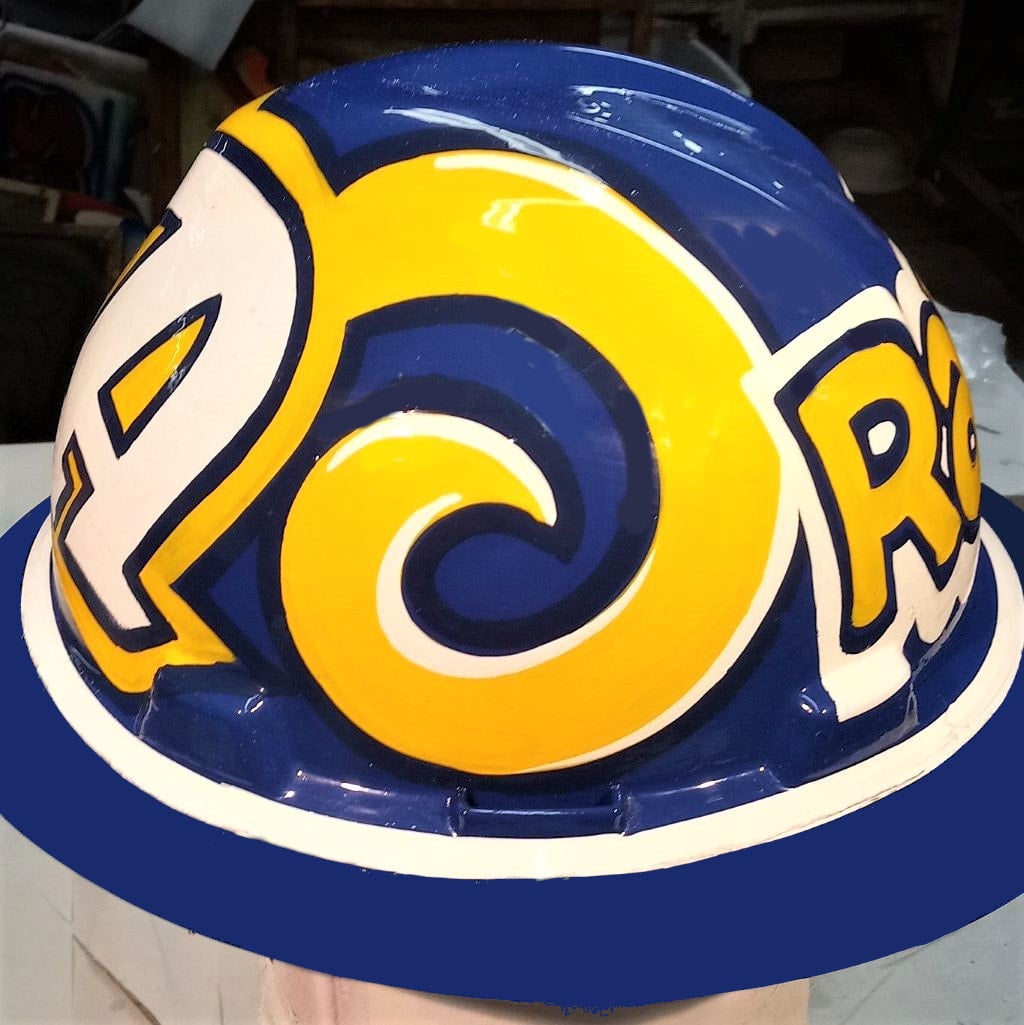 Los angeles store rams hard hat